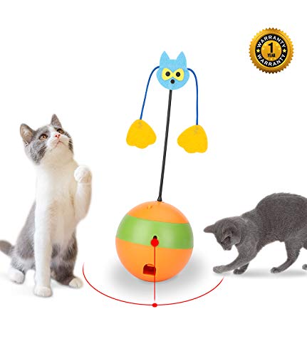 Mora Pets Katzenspielzeug Elektrisch Katzen Spielezeug Interaktives Katzenspielzeug für Katzen BeschäftigungsSpielzeug Ball Automatisches Selbstdrehender 360-Grad-Ball Kitten Spielzeug Mora Pets Katzenspielzeug Elektrisch Katzen Spielezeug Interaktives Katzenspielzeug für Katzen BeschäftigungsSpielzeug Ball Automatisches Selbstdrehender 360-Grad-Ball Kitten Spielzeug